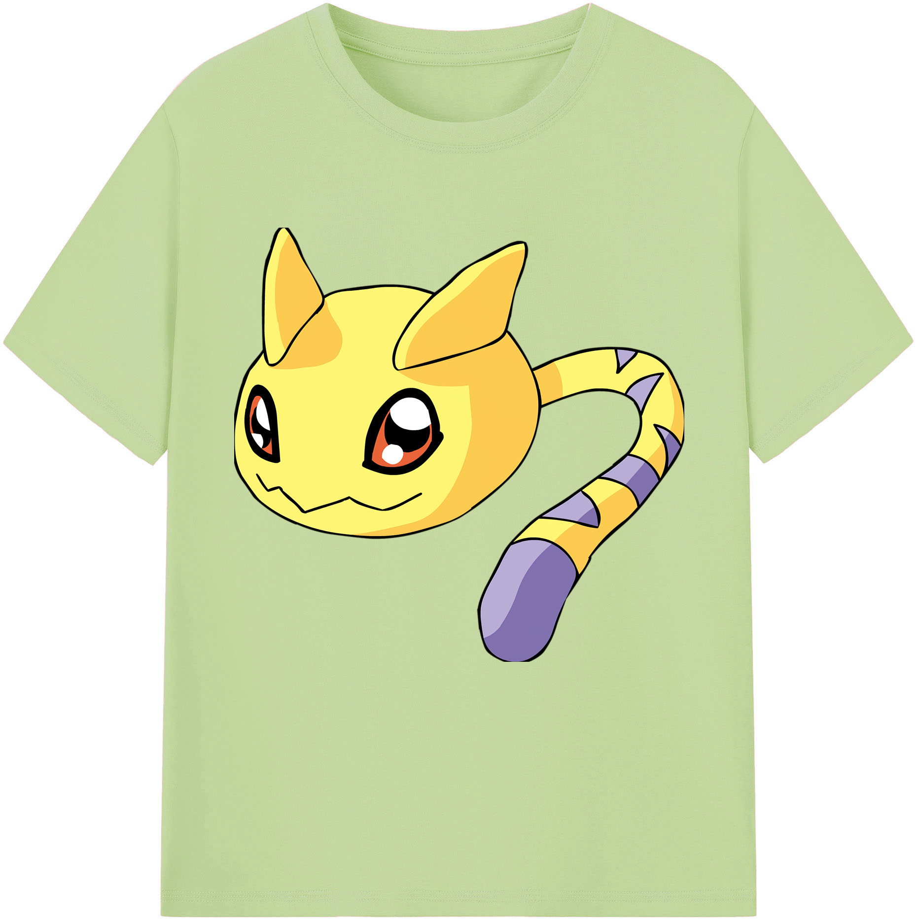 （画像用） Digimon デジタルモンスター/デジモン 綿100％半袖Tシャツ（フロントプリント）